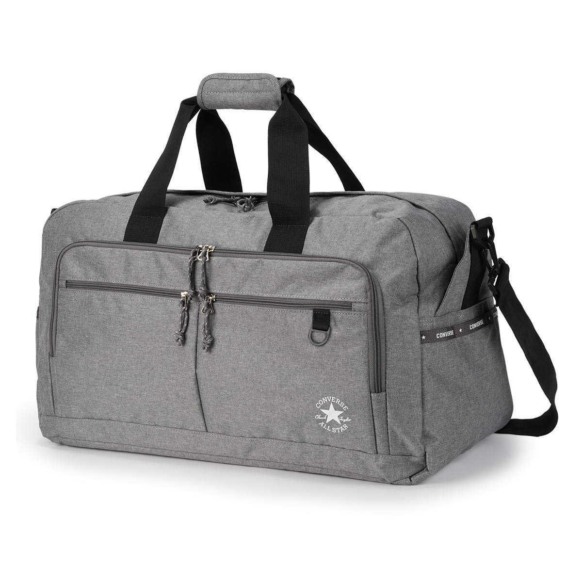 最大41% 1/25限定 コンバース ボストンバッグ 55L 修学旅行 林間学校 小学校 中学生 高校生 女子 男子 大容量 軽量 撥水 2WAY Converse SLIM TAPE LOGO 20076 | CONVERSE | 02