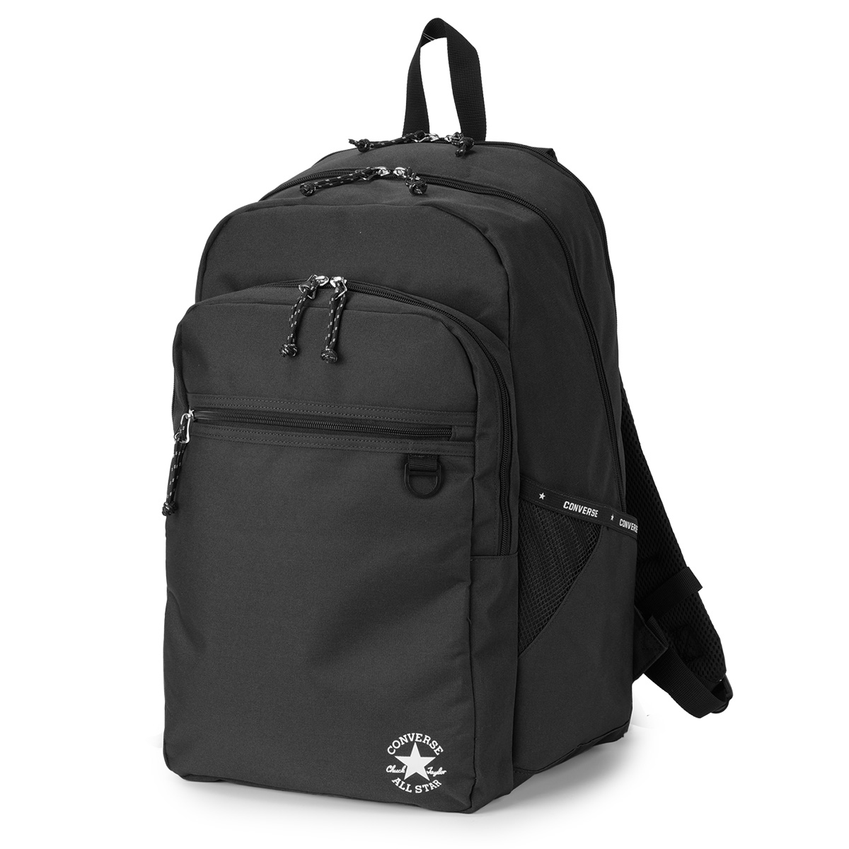 コンバース リュック 32L 大容量 軽量 撥水 男子 女子 中学生 高校生 黒 通学 部活 大きめ スクールバッグ B4 Converse Slim Logo 20142 | CONVERSE | 01