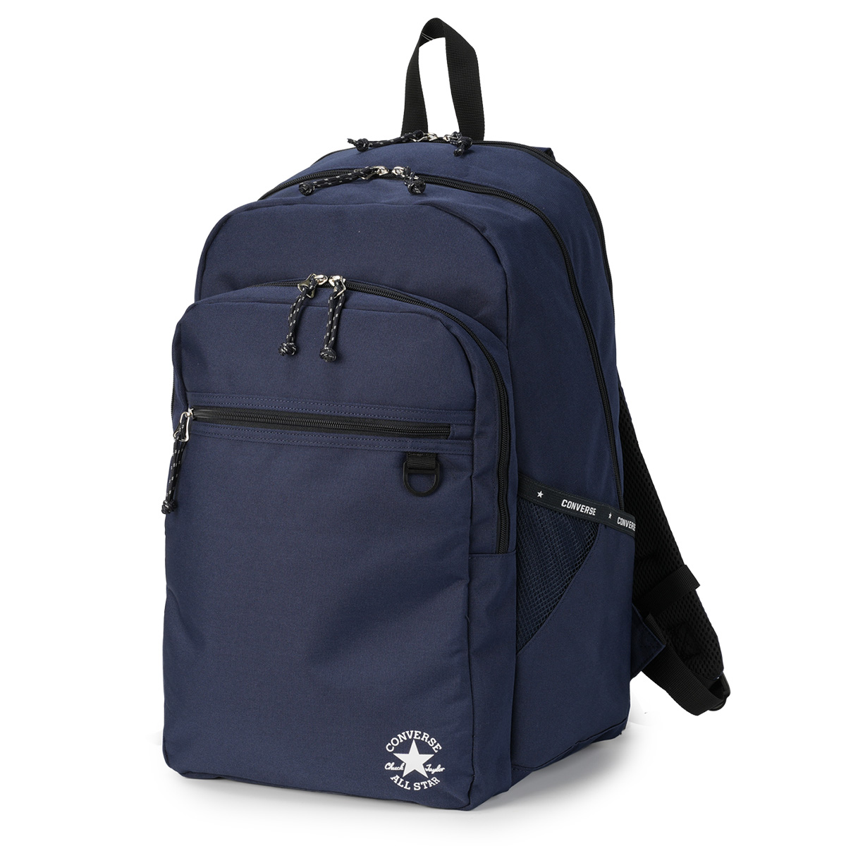 コンバース リュック 32L 大容量 軽量 撥水 男子 女子 中学生 高校生 黒 通学 部活 大きめ スクールバッグ B4 Converse Slim Logo 20142 | CONVERSE | 03