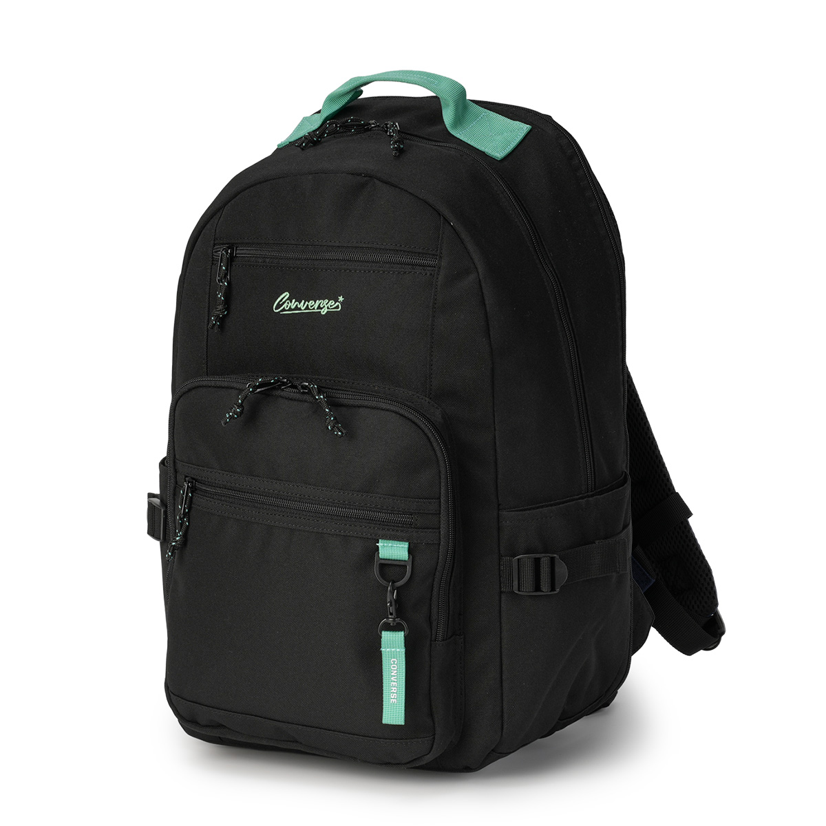 コンバース リュック 30L/35L 大容量 軽量 拡張機能 男子 女子 中学生 高校生 黒 通学 部活 大きめ スクールバッグ A4 Converse CLUB 20146 | CONVERSE | 02