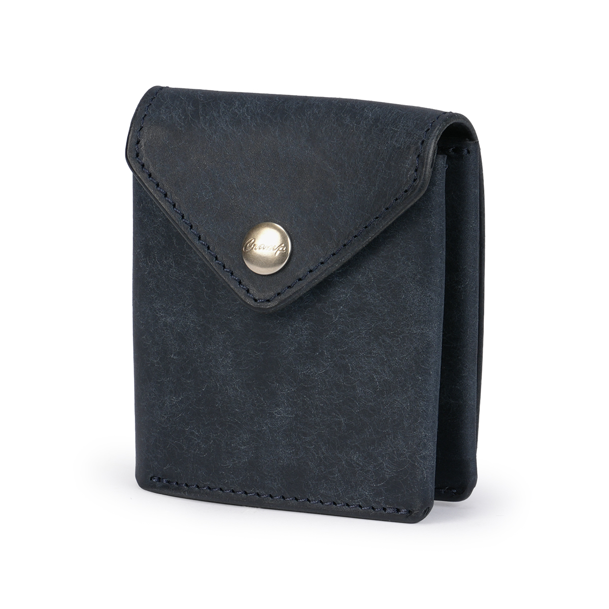 最大50% 1/8限定 クランプ 二つ折り財布 ミニ財布 メンズ ブランド レザー 本革 日本製 軽量 コンパクト ギャルソンスリムウォレット Cramp Cr-175PB | cramp | 02