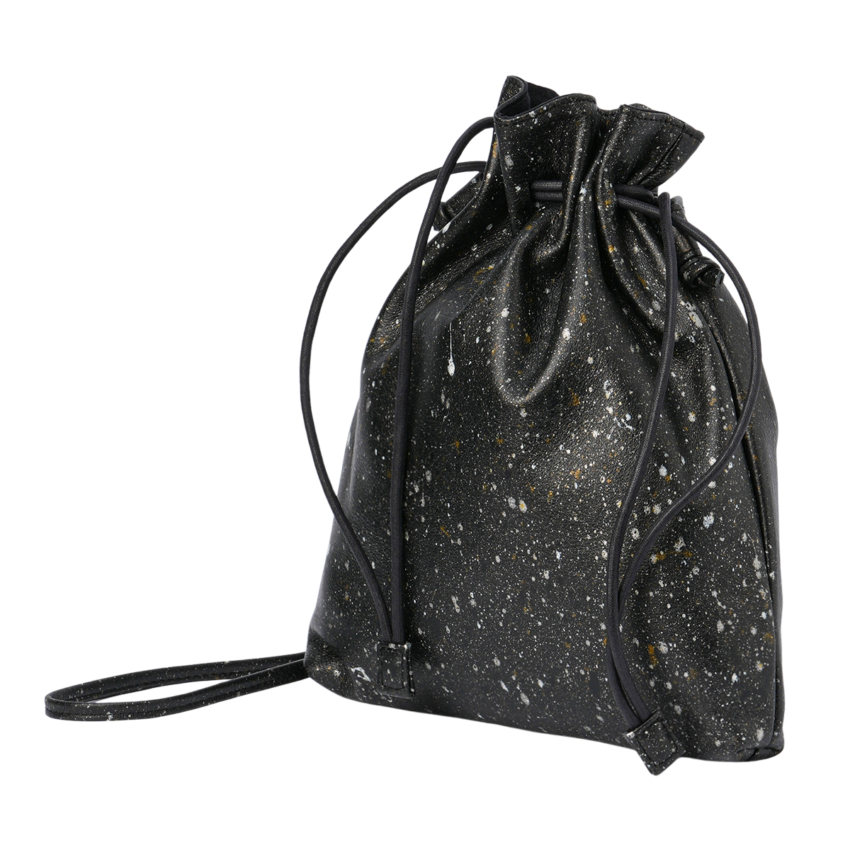 クルニー ショルダーポーチ 巾着ショルダー メンズ レディース ブランド レザー 本革 日本製 斜めがけ 小さめ 御影石 ミカゲ CRONY. CRMK-03 | CRONY. | 01