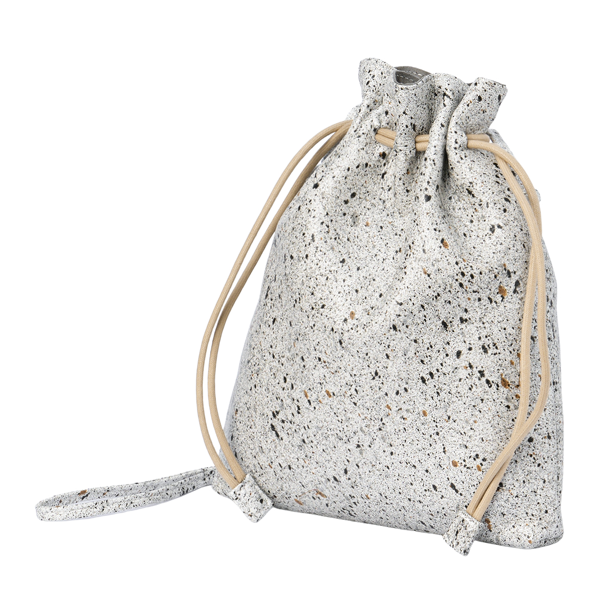 クルニー ショルダーポーチ 巾着ショルダー メンズ レディース ブランド レザー 本革 日本製 斜めがけ 小さめ 御影石 ミカゲ CRONY. CRMK-03 | CRONY. | 02