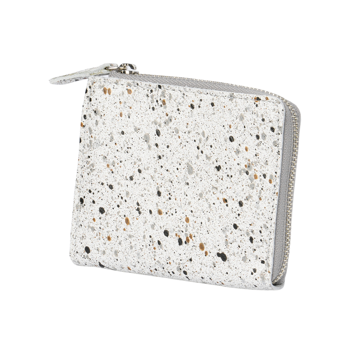 最大42% 12/26限定 クルニー ミニ財布 二つ折り財布 メンズ レディース ブランド レザー 本革 日本製 薄型 L字ファスナー 御影石 ミカゲ CRONY. CRMK-05 | CRONY. | 02