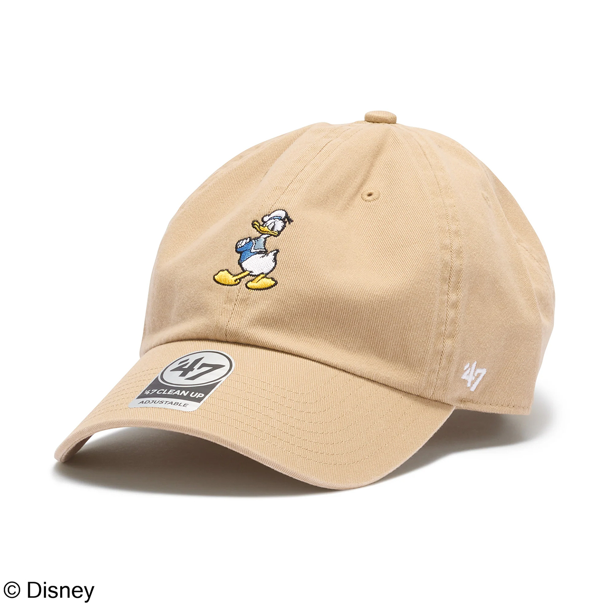 最大51% 12/28限定 フォーティーセブン クリーンナップディズニー ドナルド デイジー アジャスタブルキャップ カーブバイザー 帽子 '47 CLEAN UP DISNEY | 47 | 02