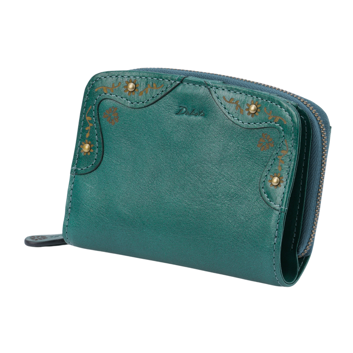 最大51% 12/28限定 ダコタ 二つ折り財布 ミドル財布 レディース ブランド イタリア製レザー 本革 大容量 ラウンドファスナー Dakota マーゴット 0031600 | Dakota | 04