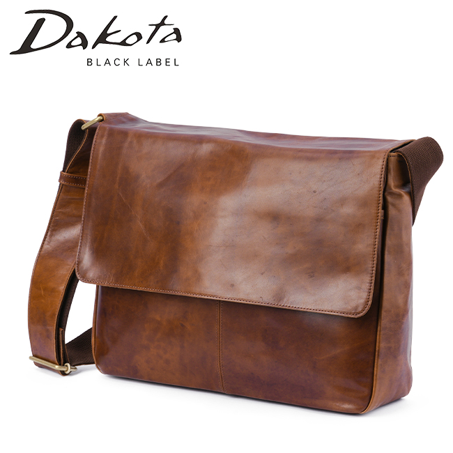 最大46% 2/19限定 ダコタ ブラックレーベル ショルダーバッグ メンズ ブランド レザー 本革 大容量 軽量 斜めがけ Dakota BLACK LABEL ホースト3 1623806 | Dakota | 02