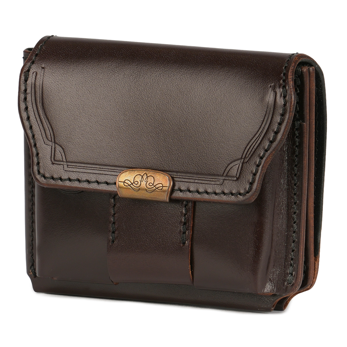 最大49% 4/1限定 クランプ デュアル 財布 二つ折り財布 ミニ財布 小さい財布 ミニウォレット コンパクト メンズ レディース レザー 本革 Cramp DCr-1050 | cramp | 02