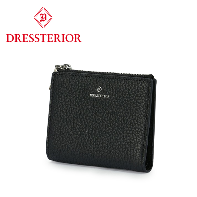 最大51% 3/8限定 ドレステリア 二つ折り財布 メンズ レディース ブランド レザー 本革 軽量 ミニ財布 コンパクト DRESSTERIOR キャバリア 861614 在庫限り | DRESSTERIOR | 01