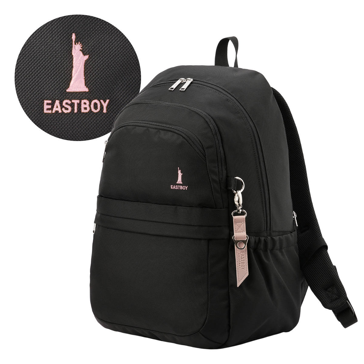 最大41% 1/15限定 イーストボーイ リュック 32L 大容量 軽量 撥水 女子 中学生 高校生 黒 通学 スクールバッグ A4 B4 プランタン EASTBOY Printemps EBA101 | EASTBOY | 05