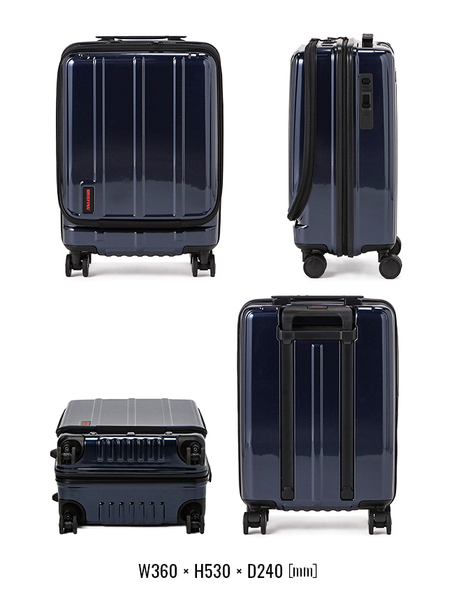 最大36% 5/11限定 ブリーフィング スーツケース 機内持ち込み Sサイズ 34L 軽量 小型 フロントオープン 静音キャスター ストッパー  BRIEFING H-34F BRA231C90