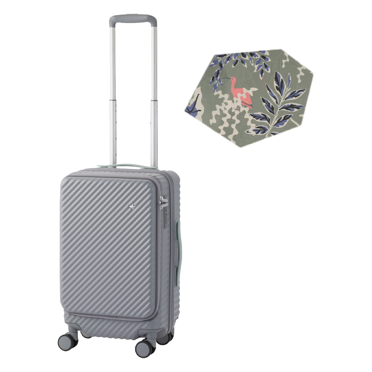 最大51% 3/3限定 エース ハント ココント スーツケース 機内持ち込み Sサイズ フロントオープン ストッパー付き 拡張機能 軽量 可愛い HaNT KOKONT 05511 | HaNT | 07