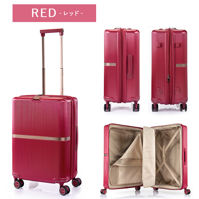 サムソナイト スーツケース Mサイズ 53L/60L 軽量 拡張機能 中型 