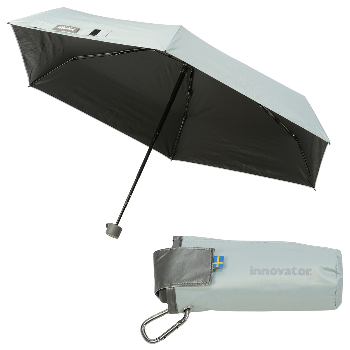 最大50% 1/8限定 イノベーター 折りたたみ傘 晴雨兼用 手動開閉 軽量 日傘 遮光 UVカット コンパクト 53cm innovator IN-53M | innovator | 02