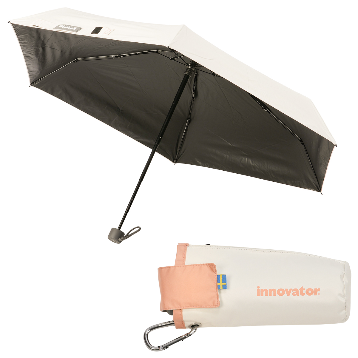 最大50% 1/8限定 イノベーター 折りたたみ傘 晴雨兼用 手動開閉 軽量 日傘 遮光 UVカット コンパクト 53cm innovator IN-53M | innovator | 07
