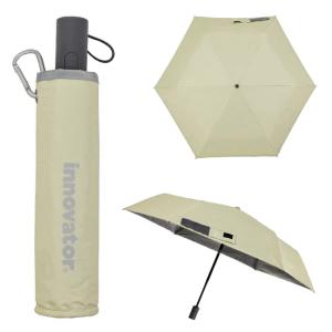 最大27% 4/19まで イノベーター 折りたたみ傘 自動開閉 晴雨兼用 軽量 撥水 丈夫 遮光 遮...