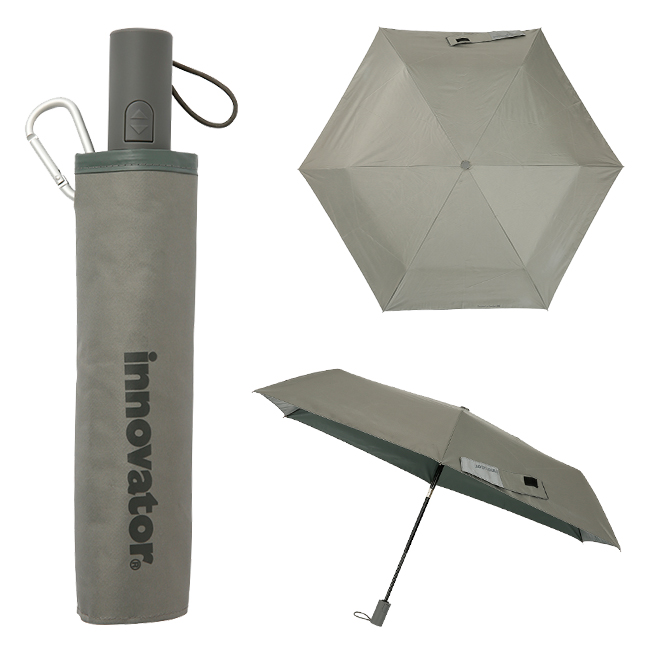 最大30% 6/1限定 イノベーター 折りたたみ傘 自動開閉 晴雨兼用 軽量 撥水 丈夫 遮光 遮熱...