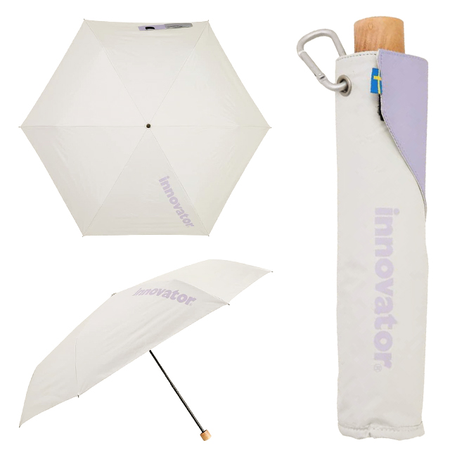 イノベーター 折りたたみ傘 晴雨兼用 軽量 撥水 丈夫 遮光 遮熱 手動 UVカット メンズ レディ...