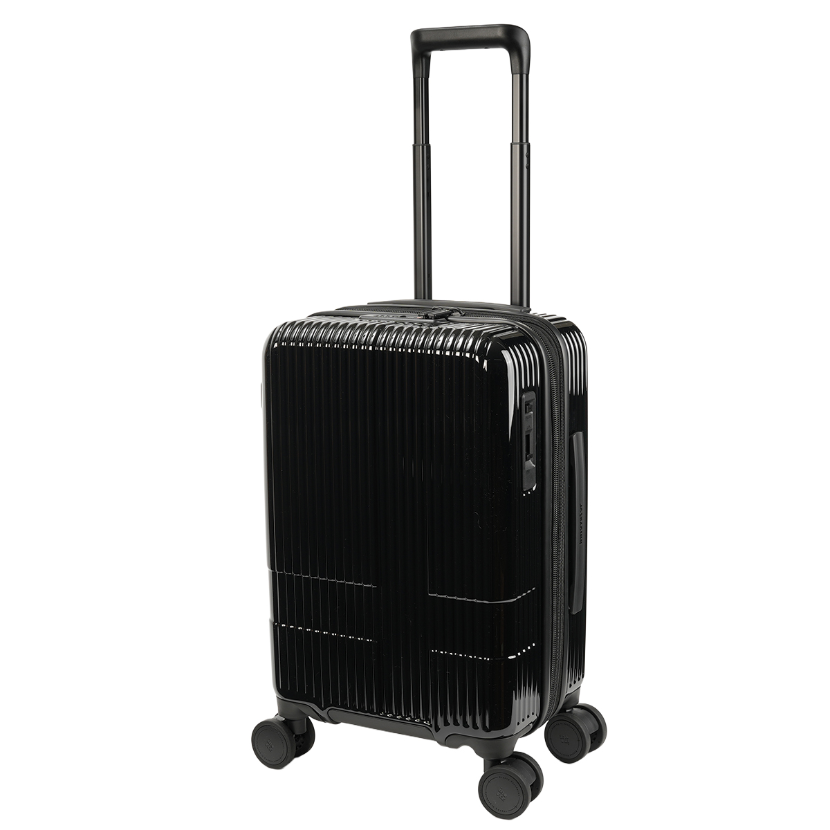 最大53% 3/22まで 限定色 2年保証＋特典 イノベーター スーツケース 機内持ち込み Sサイズ SS 38L 43L 拡張 軽量 ストッパー付き 小さめ 黒 innovator inv43ex | innovator | 02