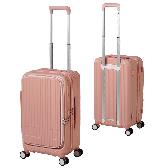 2年保証＋特典 イノベーター スーツケース Mサイズ 45L INV550DOR フロントオープン ブックオープン ストッパー 静音 軽量 innovator sgpr | innovator | 14