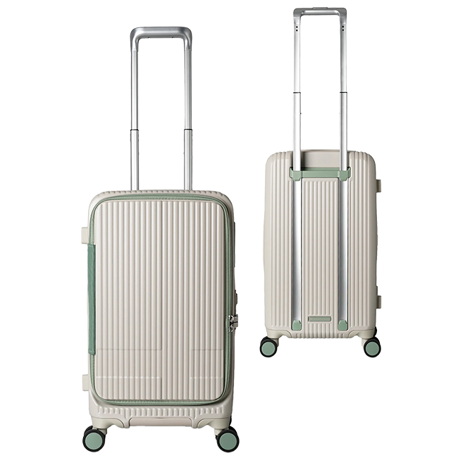 2年保証＋特典 イノベーター スーツケース Mサイズ 45L INV550DOR フロントオープン ブックオープン ストッパー 静音 軽量 innovator sgpr | innovator | 05