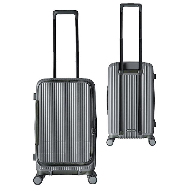 2年保証＋特典 イノベーター スーツケース Mサイズ 45L INV550DOR フロントオープン ブックオープン ストッパー 静音 軽量 innovator sgpr | innovator | 07