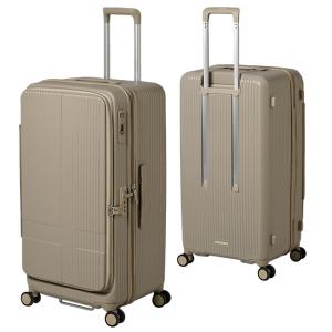 2年保証 イノベーター スーツケース 92L INV750DOR Lサイズ 軽量 フロントオープン ...