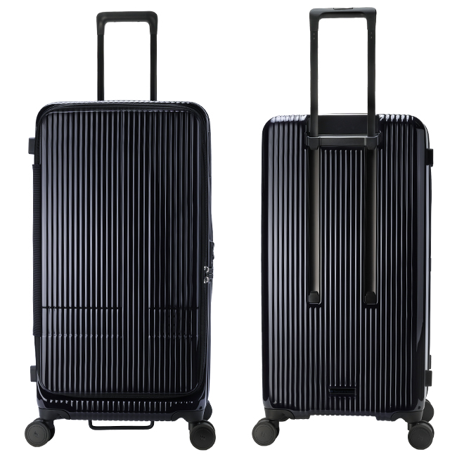 最大51% 5/7限定 28色展開/2年保証 イノベーター スーツケース Lサイズ 92L INV750DOR フロントオープン ストッパー 片開き 軽量 黒 ブラック innovator | innovator | 27