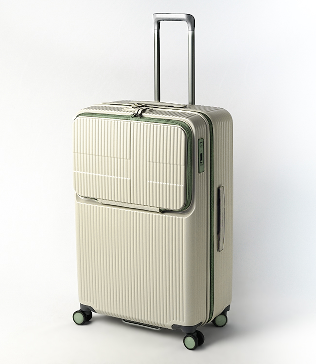 最大50% 12/25限定 2年保証＋特典 イノベーター スーツケース Lサイズ 92L INV90 フロントオープン トップオープン 静音キャスター ストッパー innovator sgpr | innovator | 03