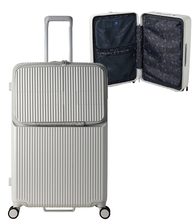 最大50% 12/25限定 2年保証＋特典 イノベーター スーツケース Lサイズ 92L INV90 フロントオープン トップオープン 静音キャスター ストッパー innovator sgpr | innovator | 02