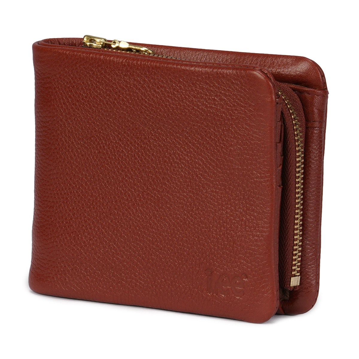 リー 二つ折り財布 ミドル財布 メンズ レディース ブランド レザー 本革 コンパクト 小型 小さい 小さめ ファスナー 黒 Lee 320-2000 | Lee | 02