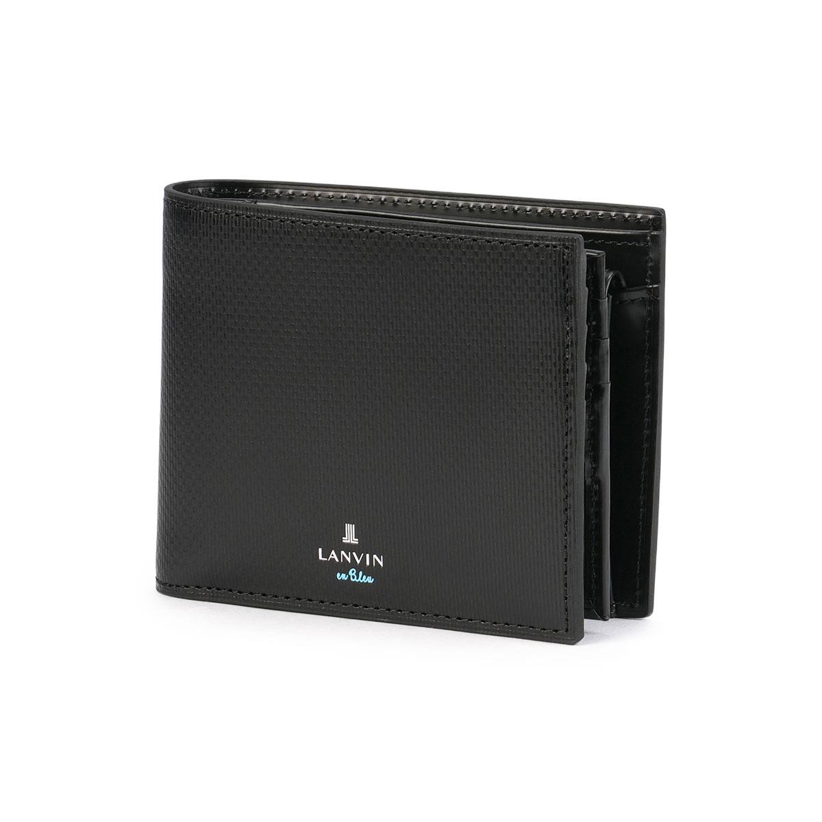 最大51% 3/3限定 ランバンオンブルー 二つ折り財布 メンズ ブランド レザー 本革 大容量 ワグラム2 LANVIN en Bleu wagram2 504614 | LANVIN en Bleu | 01