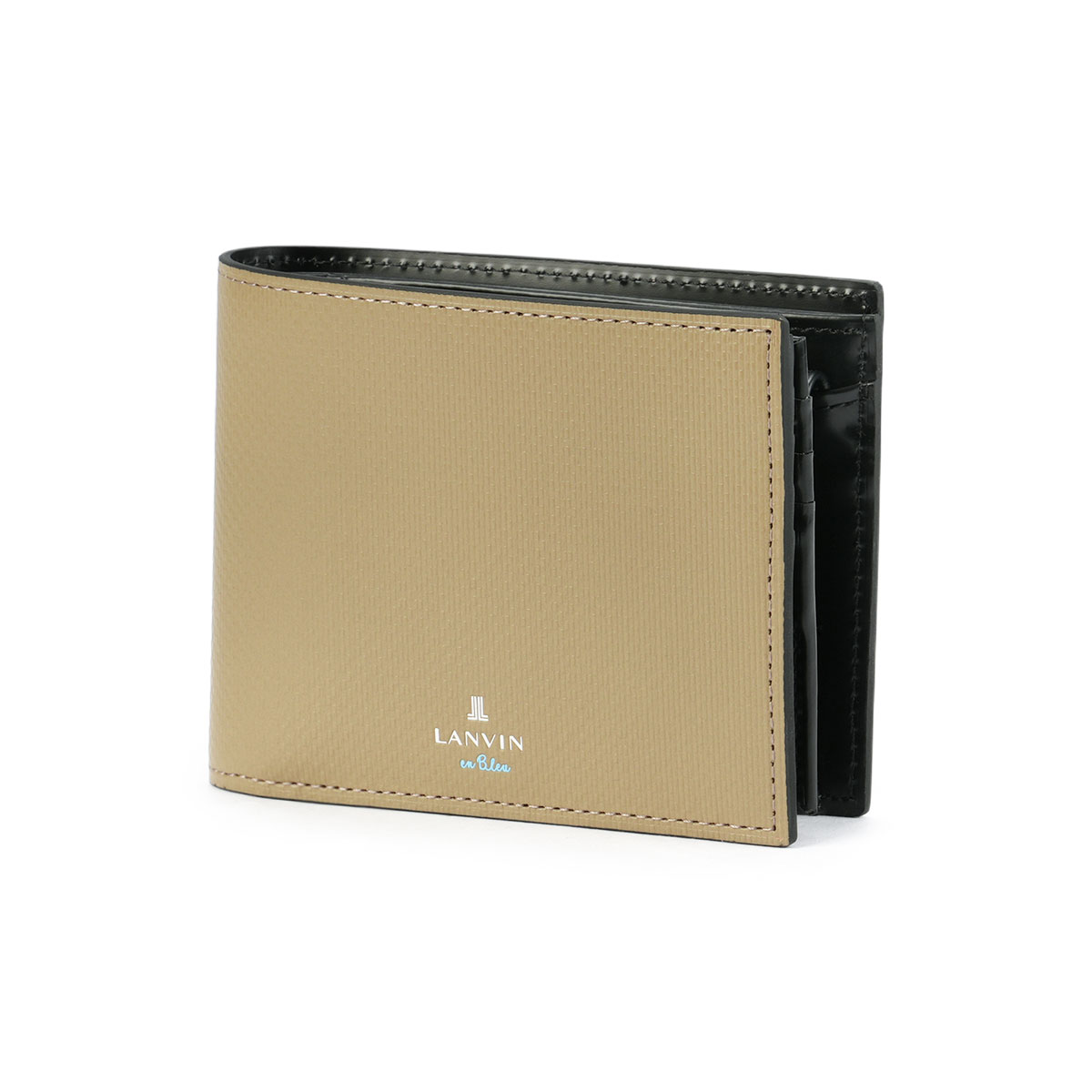 最大51% 3/3限定 ランバンオンブルー 二つ折り財布 メンズ ブランド レザー 本革 大容量 ワグラム2 LANVIN en Bleu wagram2 504614 | LANVIN en Bleu | 02