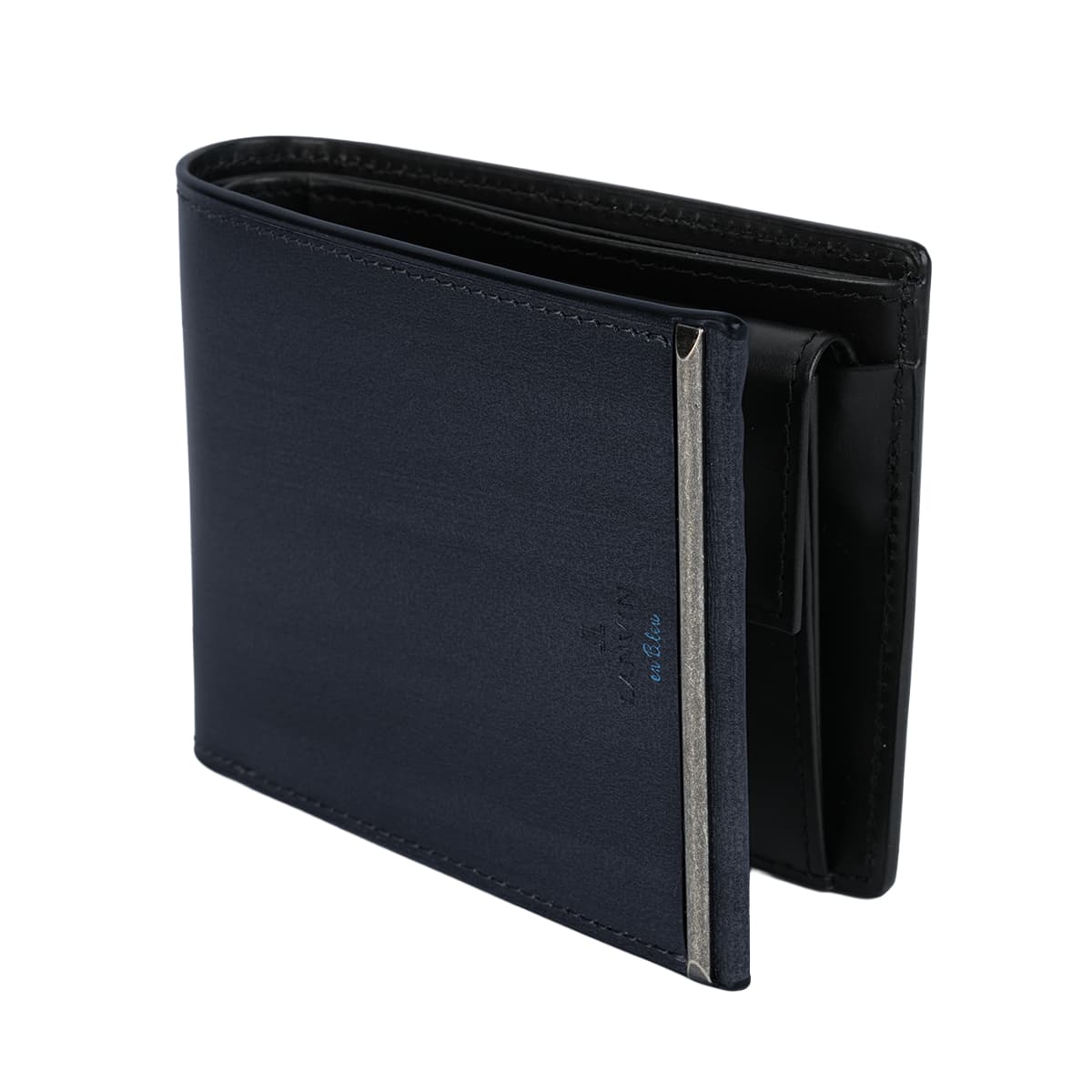 ランバンオンブルー レノア 二つ折り財布 メンズ ブランド レザー 本革 牛革 LANVIN en Bleu LENOIR 518612 | LANVIN en Bleu | 02
