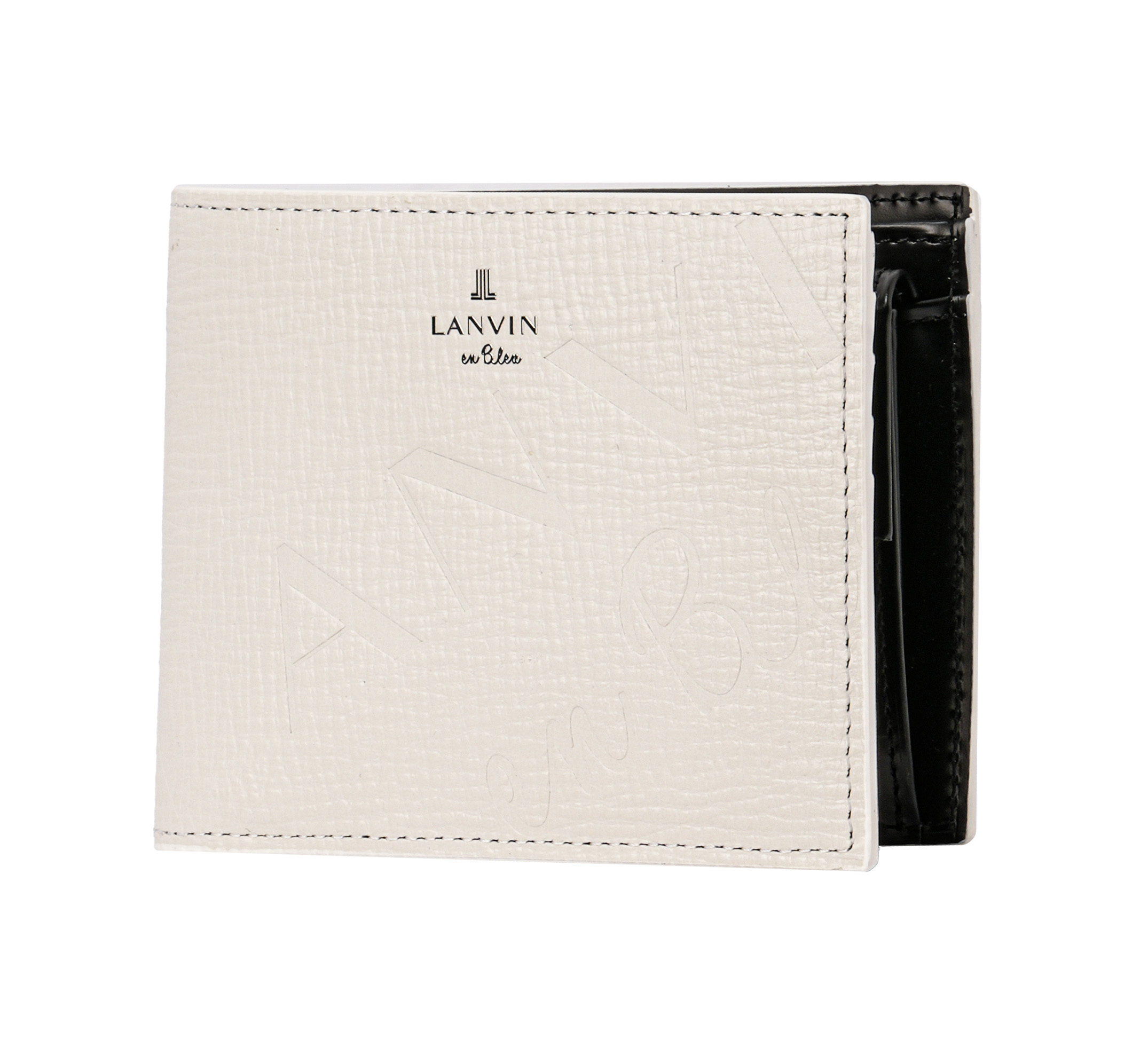 最大50% 9/29限定 ランバンオンブルー バトラー 二つ折り財布 メンズ レディース ブランド レザー 本革 LANVIN en Bleu Butler 519614 | LANVIN en Bleu | 02