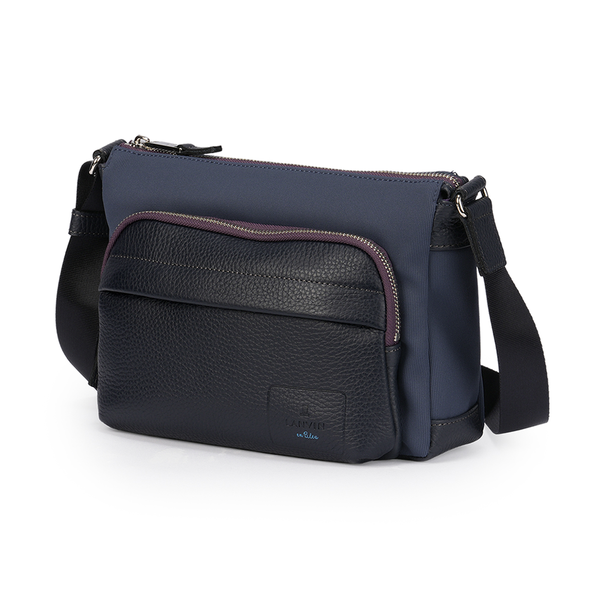 最大51% 12/26限定 ランバンオンブルー ピケ ショルダーバッグ A5 撥水 防水 日本製 ブランド メンズ LANVIN en Bleu 526111 | LANVIN en Bleu | 02