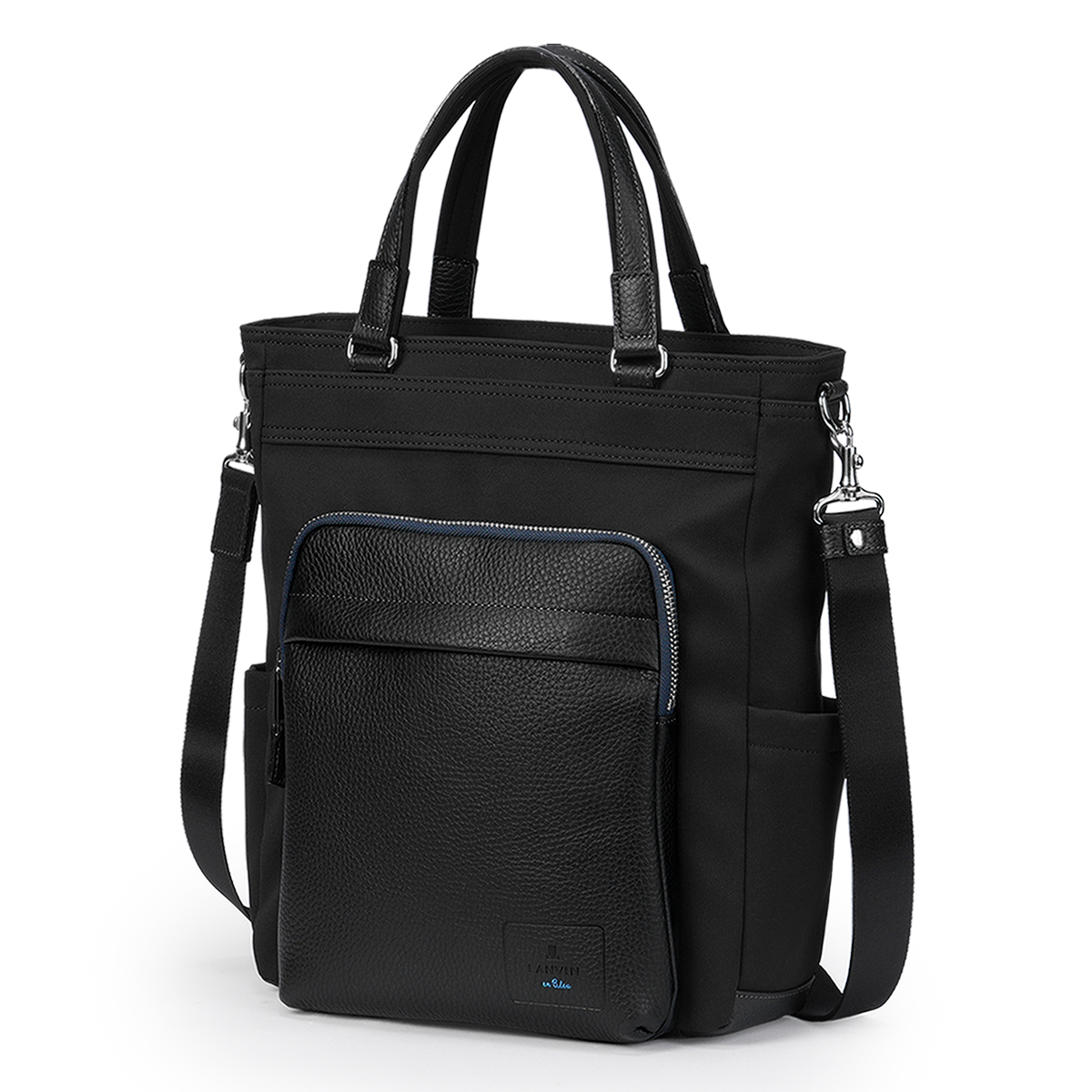 ランバンオンブルー ピケ 2WAY トートバッグ ショルダー A4 撥水 防水 日本製 ブランド メンズ LANVIN en Bleu 526711 | LANVIN en Bleu | 01