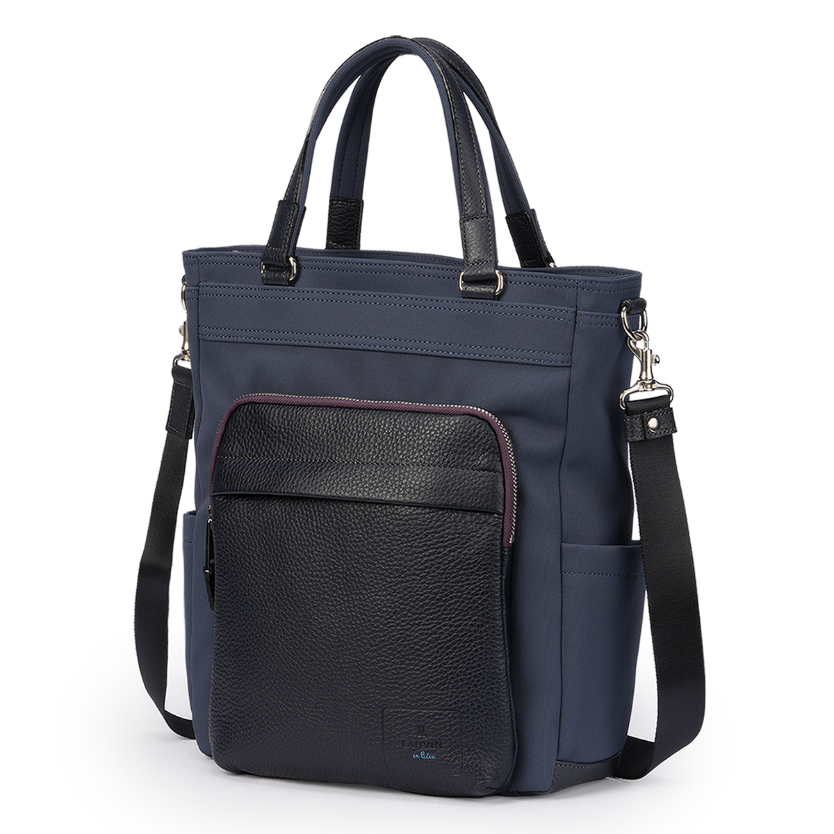 ランバンオンブルー ピケ 2WAY トートバッグ ショルダー A4 撥水 防水 日本製 ブランド メンズ LANVIN en Bleu 526711 | LANVIN en Bleu | 02