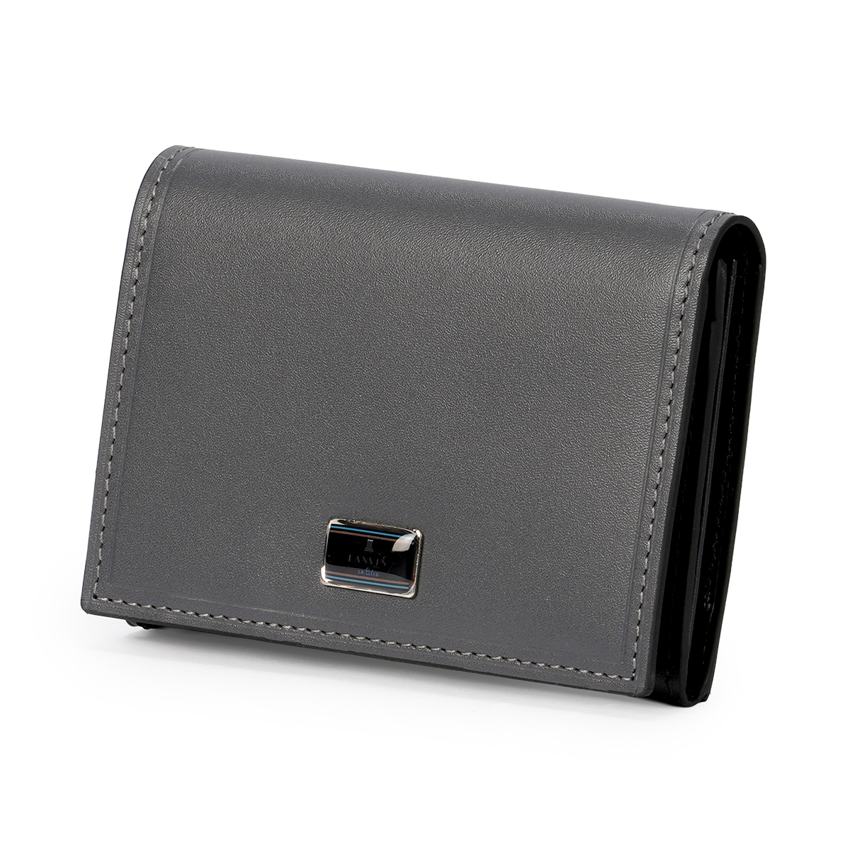 最大50% 1/25限定 ランバンオンブルー ポワール 名刺入れ カード収納 本革 化粧箱付き ブランド LANVIN en Bleu 537602 | LANVIN en Bleu | 02