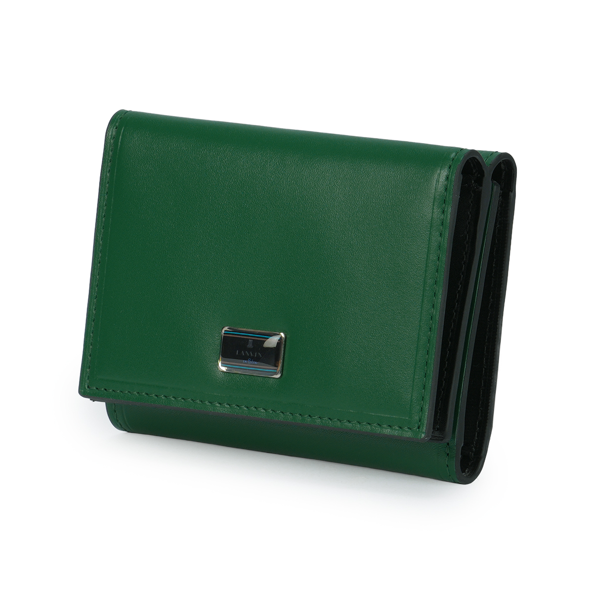 最大46% 2/19限定 ランバンオンブルー ポワール 三つ折り財布 本革 化粧箱付き ブランド LANVIN en Bleu 537604 | LANVIN en Bleu | 03