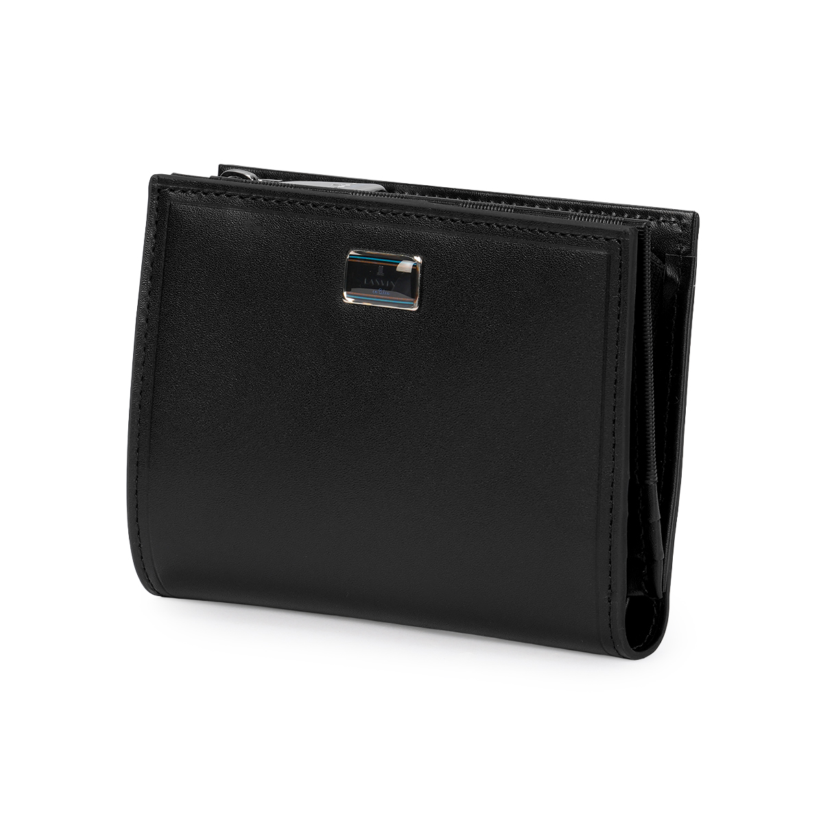 最大51% 12/28限定 ランバンオンブルー ポワール 二つ折り財布 本革 化粧箱付き ブランド LANVIN en Bleu 537605 | LANVIN en Bleu | 01