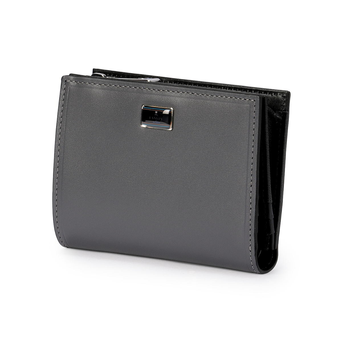 最大51% 12/28限定 ランバンオンブルー ポワール 二つ折り財布 本革 化粧箱付き ブランド LANVIN en Bleu 537605 | LANVIN en Bleu | 02