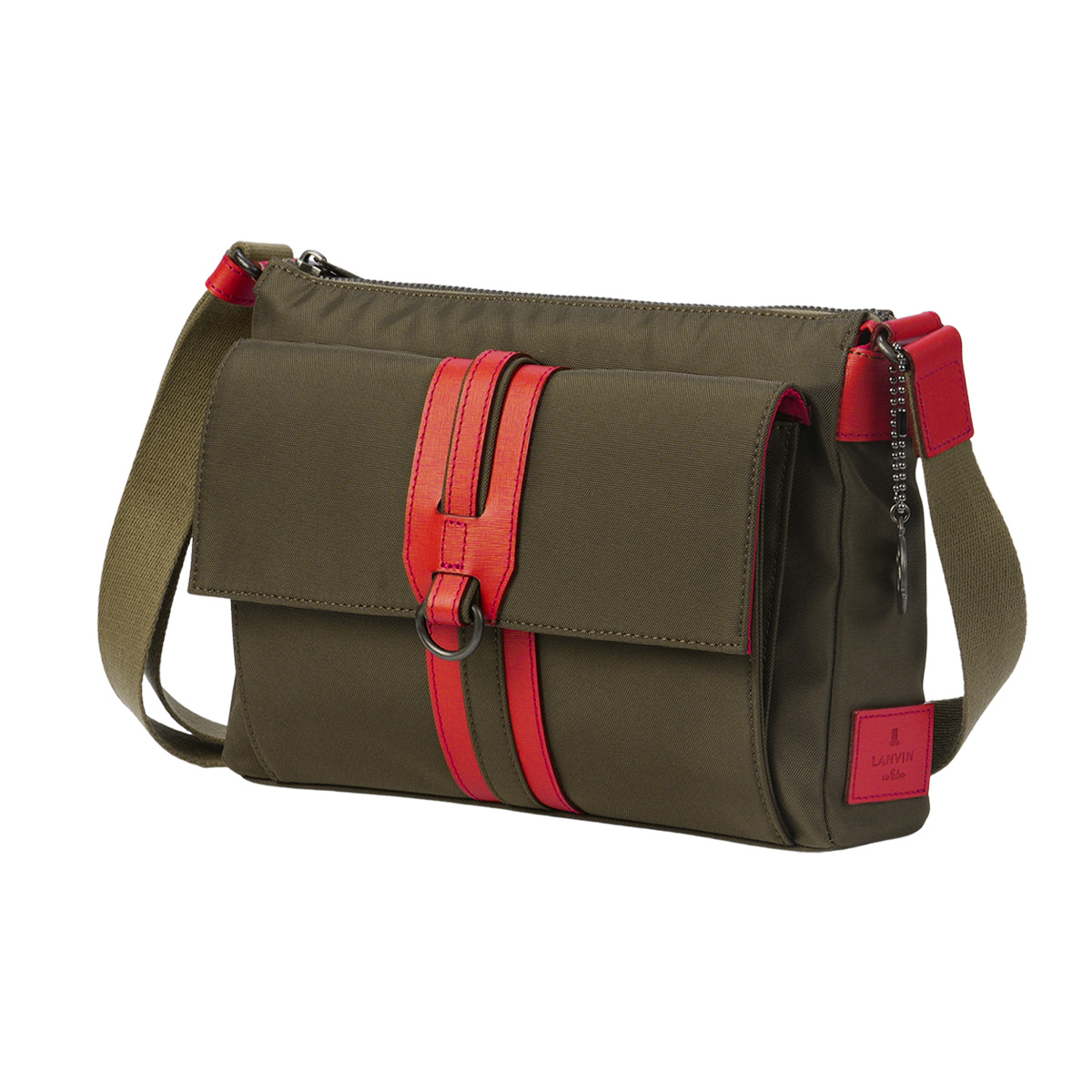 最大51% 1/11限定 ランバンオンブルー ショルダーバッグ メンズ ブランド 軽量 日本製 横型 小さめ 斜めがけ B5 ミニ ドロップ LANVIN en Bleu 588111 | LANVIN en Bleu | 03