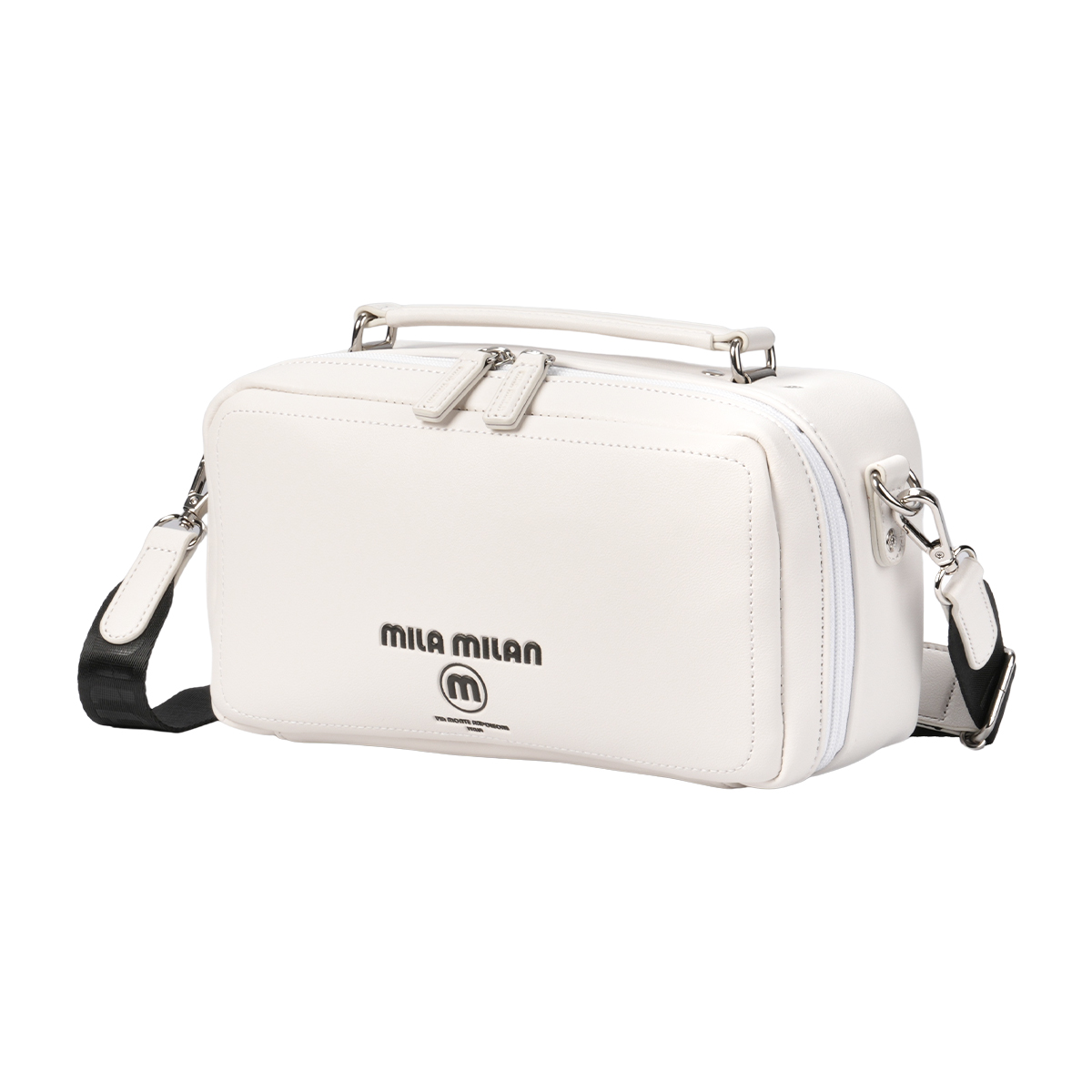 商品レビューで+5%｜ミラミラン ショルダーバッグ ショルダーポーチ メンズ ブランド 横型 斜めがけ 小さめ 2WAY ミニショルダー オット mila milan 258162 mila milan（ミラ・ミラン） 最大51% 1/13限定 ショルダーバッグ