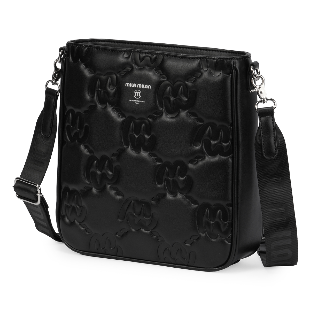 最大50% 2/5限定 ミラミラン カリーナ ショルダーバッグ 合皮 軽量 レディース メンズ mila milan 263102 | ブランド登録なし | 01