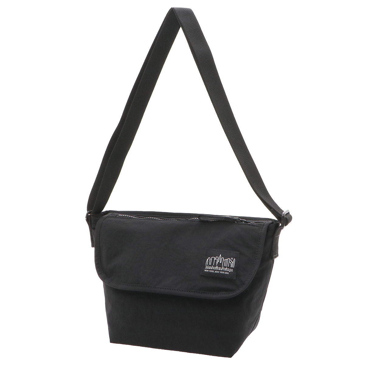最大51% 2/3限定 マンハッタンポーテージ ブラックレーベル ナイロンタッサー メッセンジャーバッグ A5 撥水 軽量 Manhattan Portage MP1603MGNTTSCBL | Manhattan Portage BLACK LABEL | 01