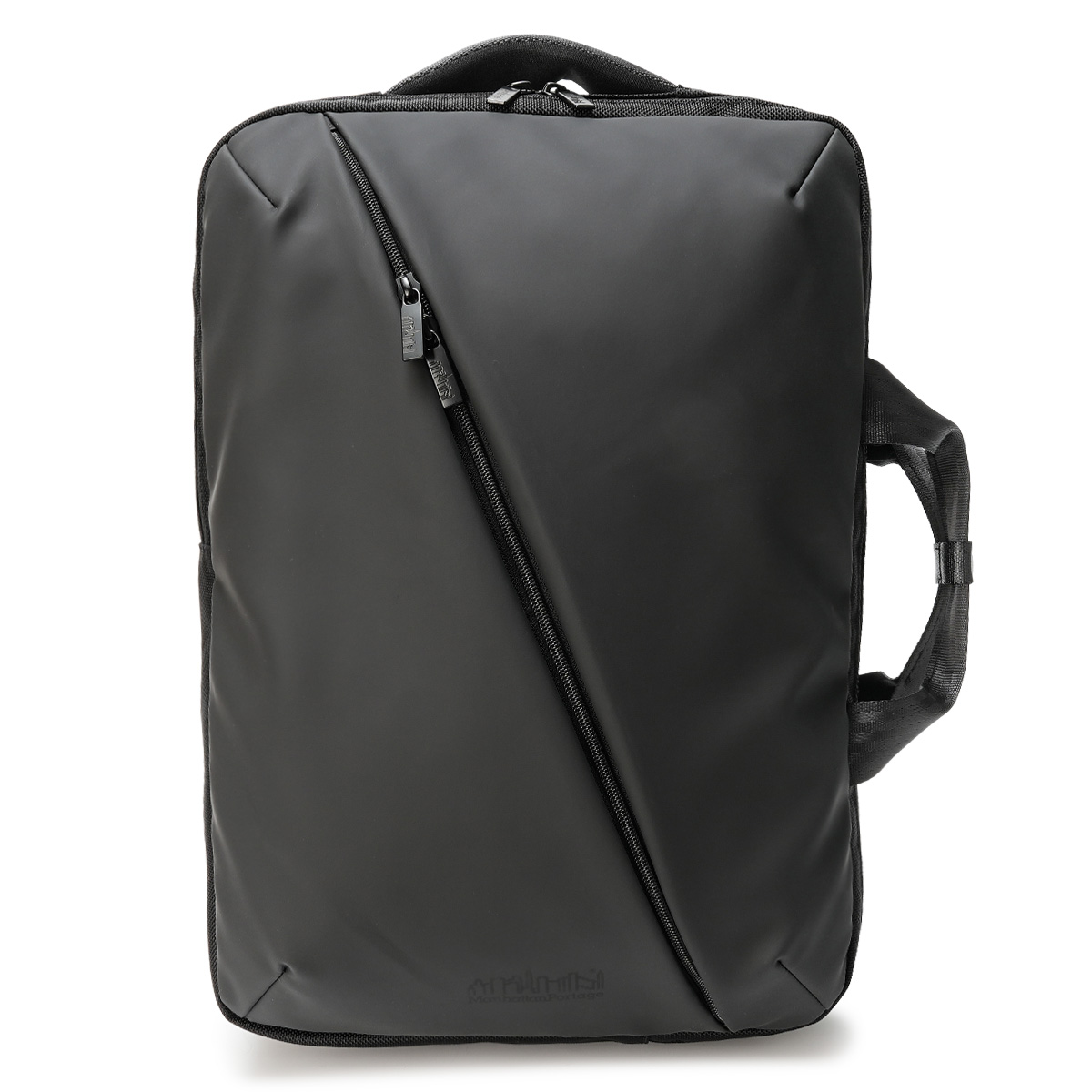 マンハッタンポーテージ ブラックレーベル ベジーレザー リュック メンズ ブランド 撥水 A4 B4 12L 2WAY Manhattan Portage BLACK LABEL MP1758VGLBL | Manhattan Portage BLACK LABEL | 01