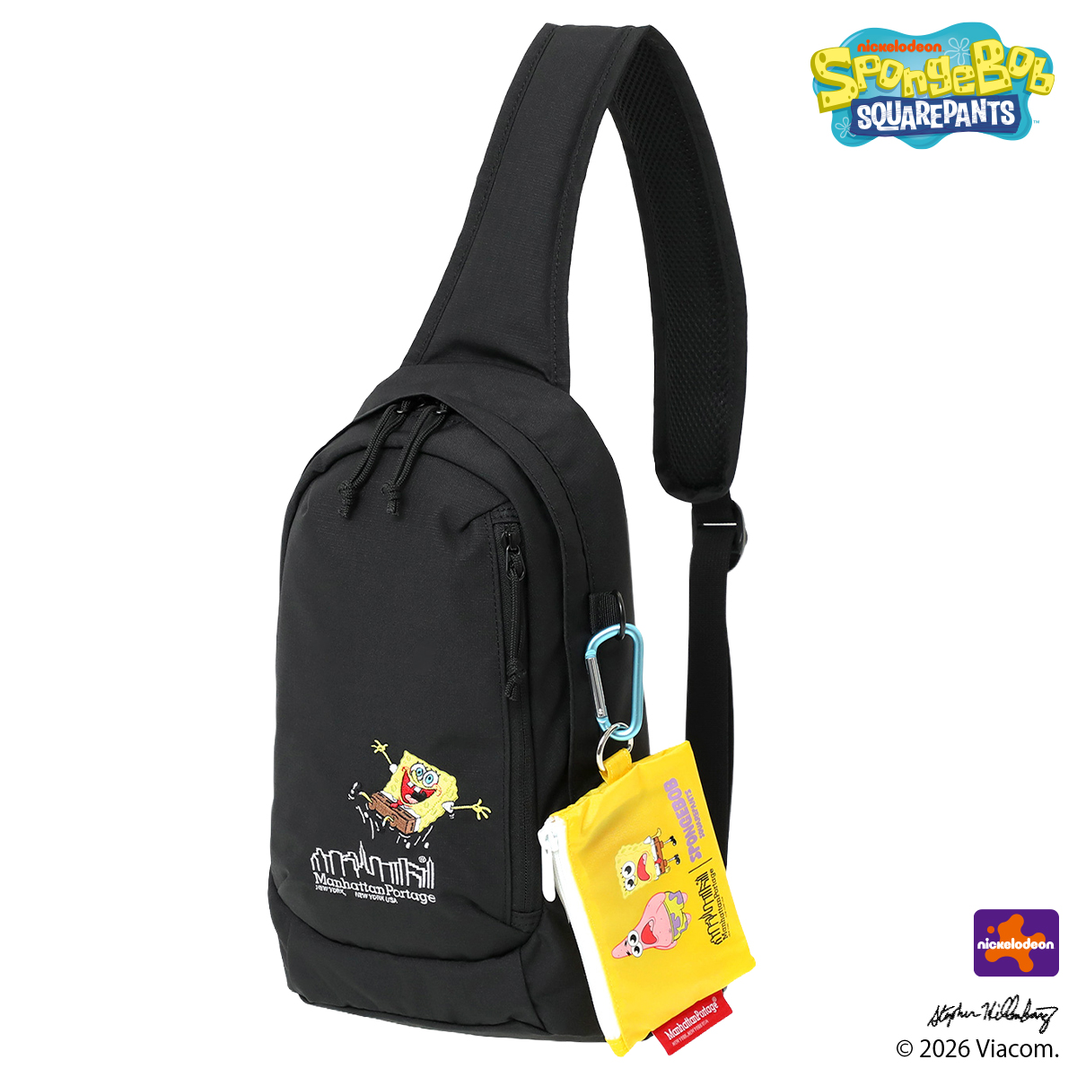 最大42% 8/9限定 マンハッタンポーテージ スポンジ・ボブ ボディバッグ ワンショルダーバッグ ブランド Manhattan Portage SpongeBob SquarePants MP1927SB | Manhattan Portage | 01