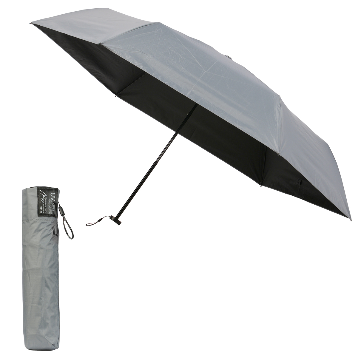 最大44% 3/1まで エスタ マジカルテックプロテクション 折りたたみ傘 晴雨兼用 遮光 遮熱 耐風 軽量 estaa MAGICAL TECH PROTECTION 31-230-30211/30226-55 | ESTA | 01