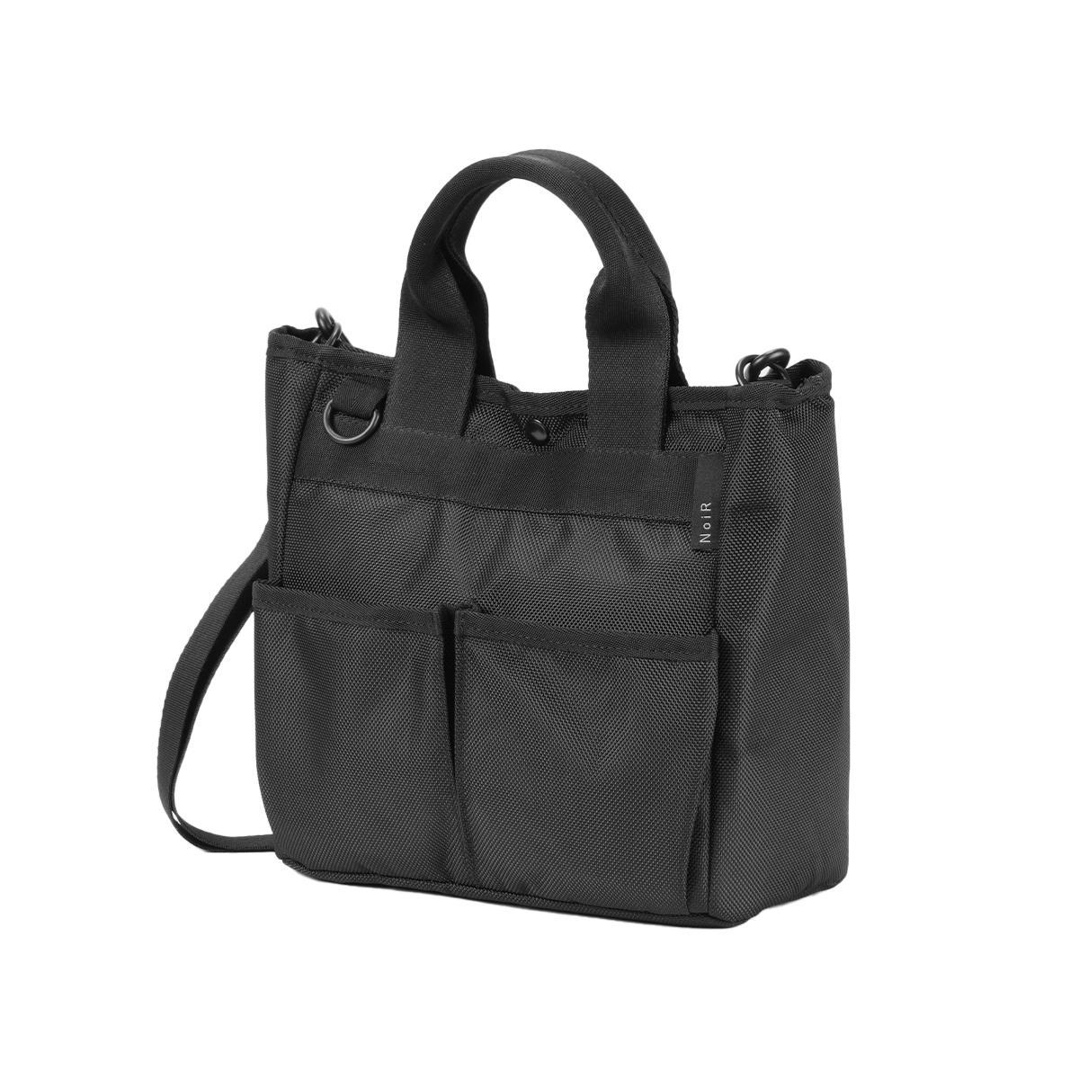 最大42% 2/17まで ノアール ノワール バッグ ミニトートバッグ ショルダーバッグ メンズ レディース ブランド 撥水 斜めがけバッグ 2WAY NoiR N23005 | NoiR（バッグ） | 02